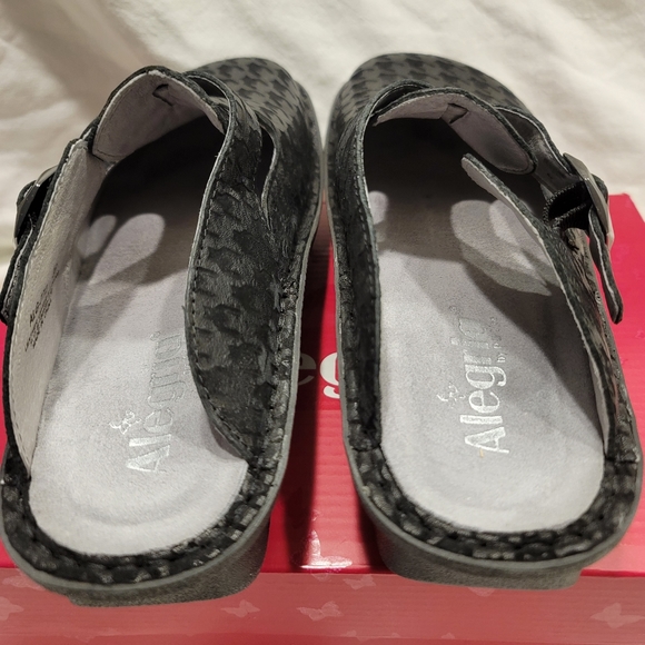 Alegria Classic - Houndstooth Maxi clogs - women's size 38 - Picture 10 of 16